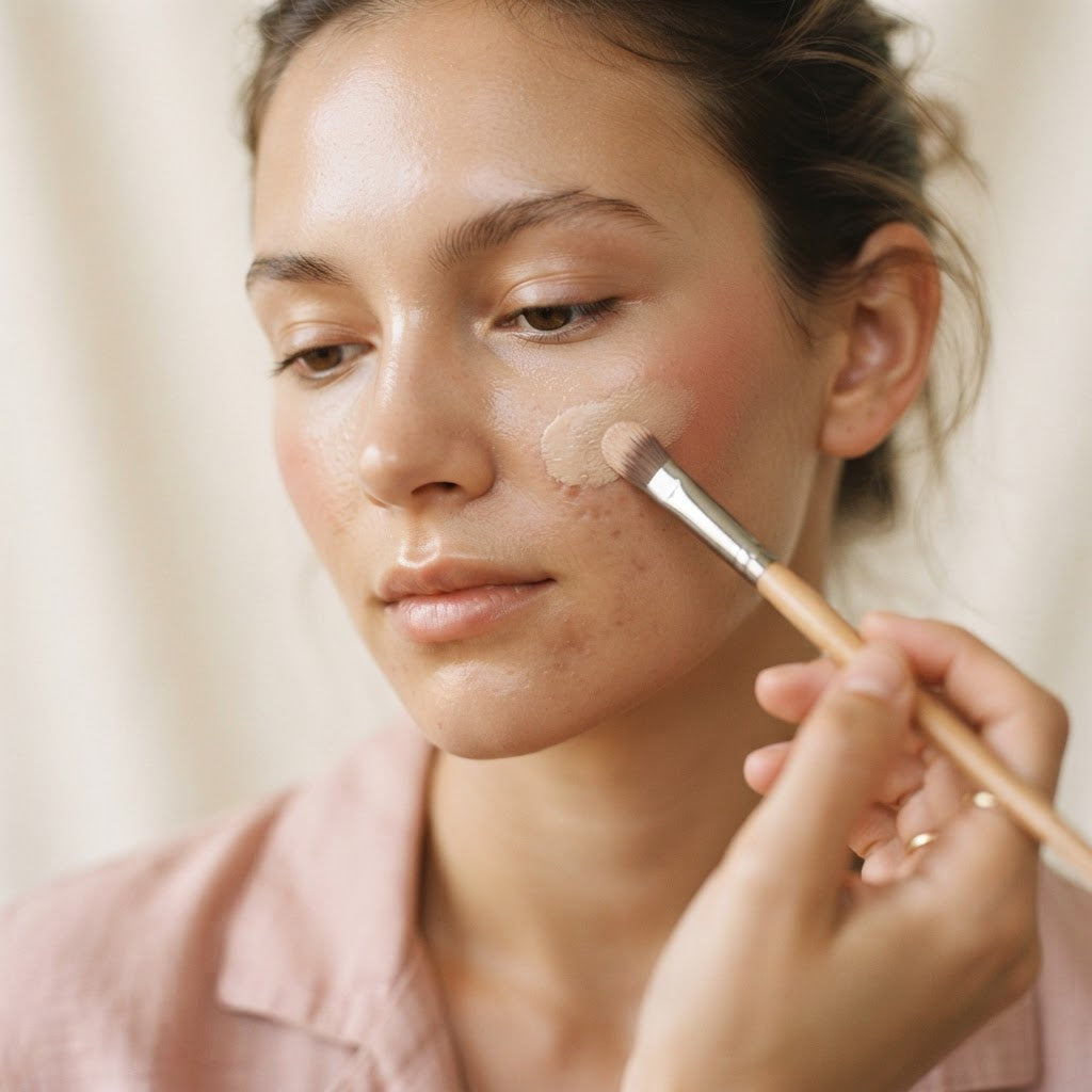 How to conceal post-acne marks and textural scarring